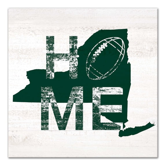 Creative Products New York Football State Pride 16x16 Canvas Wall Art