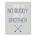 thumbnail image 1 of Creative Products No Buddy Like A Brother 11x14 Canvas Wall Art, 1 of 5