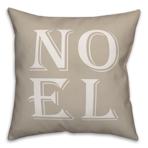 Creative Products Noel 16x16 Spun Poly Pillow