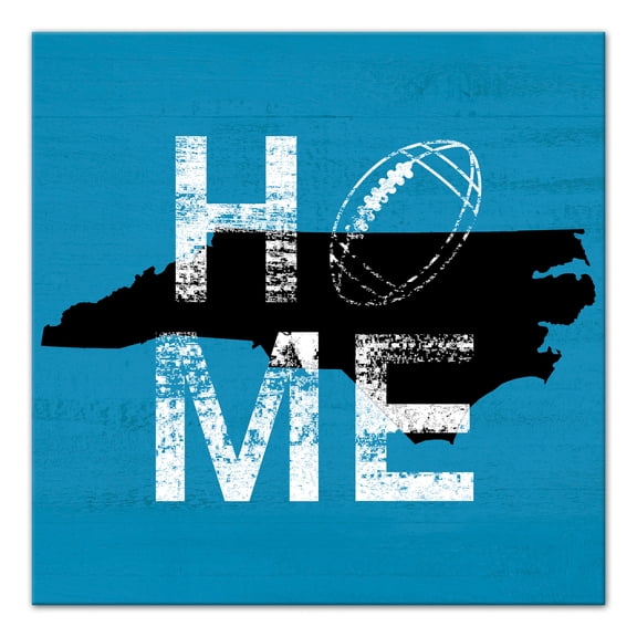 Creative Products North Carolina Football State Pride 16x16 Canvas Wall Art