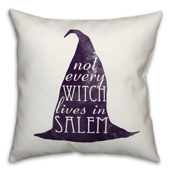 Creative Products Not Every Witch Lives in Salem 16x16 Indoor / Outdoor Pillow