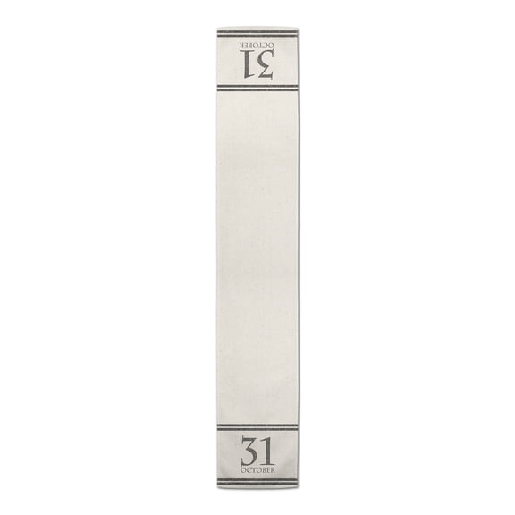 Creative Products Oct Linen Stripes 16 x 90 Poly Twill Table Runner