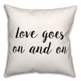 thumbnail image 1 of Creative Products On And One 18x18 Spun Poly Pillow, 1 of 2