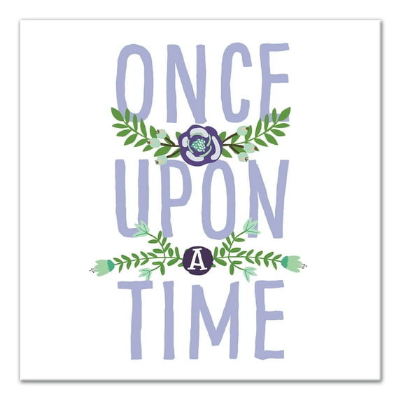 Creative Products Once Upon A Time 12x12 Canvas Wall Art