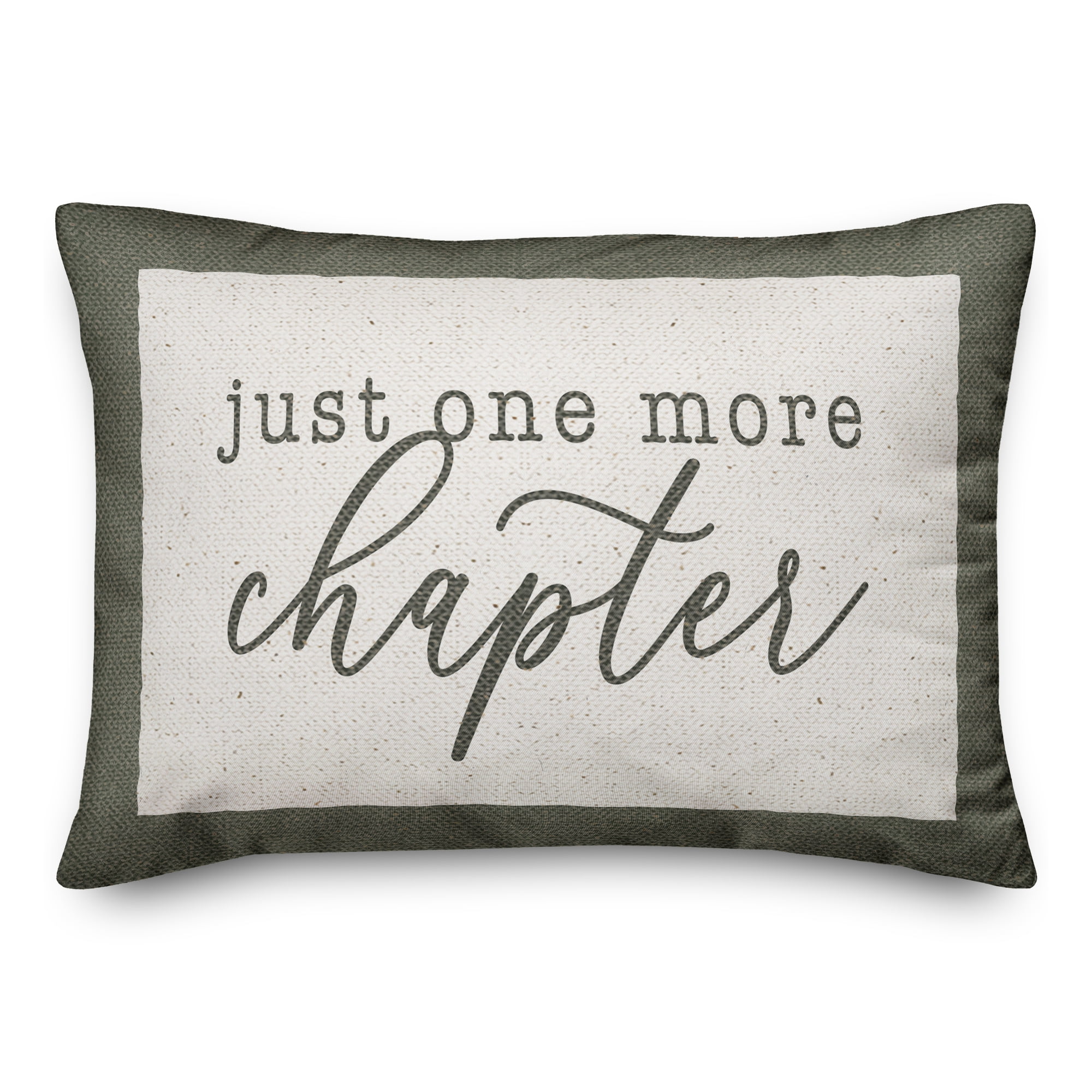Just One More Chapter Rectangular Indoor/Outdoor Pillow