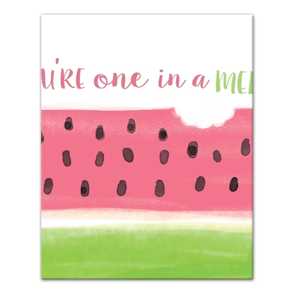 Creative Products One in A Melon 16x20 Canvas Wall Art