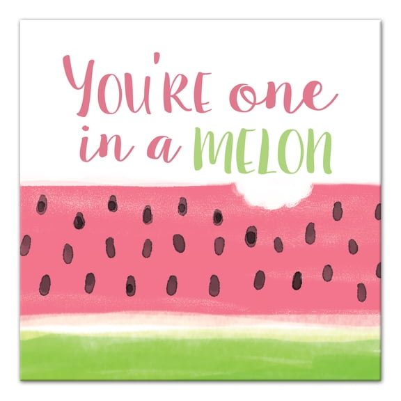 Creative Products One in A Melon 20x20 Canvas Wall Art
