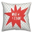 thumbnail image 1 of Creative Products One of a Kind Blue Design 16 x 16 Spun Poly Pillow, 1 of 3