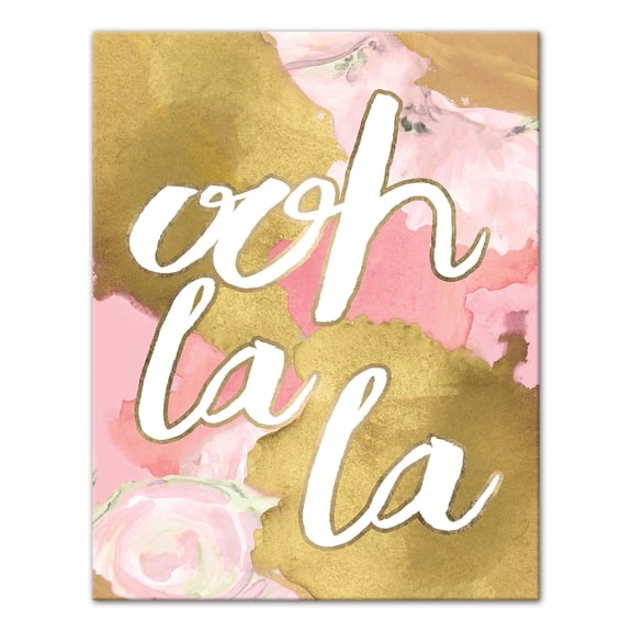 Creative Products Ooh La La 11x14 Canvas Wall Art