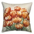 thumbnail image 1 of Creative Products Orange Fall Flowers 18 x 18 Spun Poly Pillow, 1 of 3