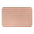 thumbnail image 1 of Creative Products Orange Stripe 34x21 Bath Mat, 1 of 1