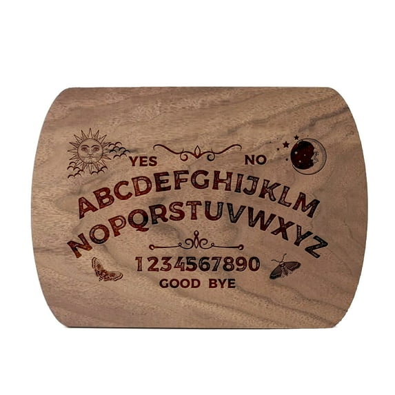 Creative Products Ouija Board 8 x 11 Walnut Oval Cutting Board