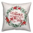 thumbnail image 1 of Creative Products Our Cheeks are Nice and Rosy 18x18 Spun Poly Pillow, 1 of 3