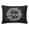 thumbnail image 1 of Creative Products Our Happy Place 14 x 20 Spun Poly Pillow, 1 of 3