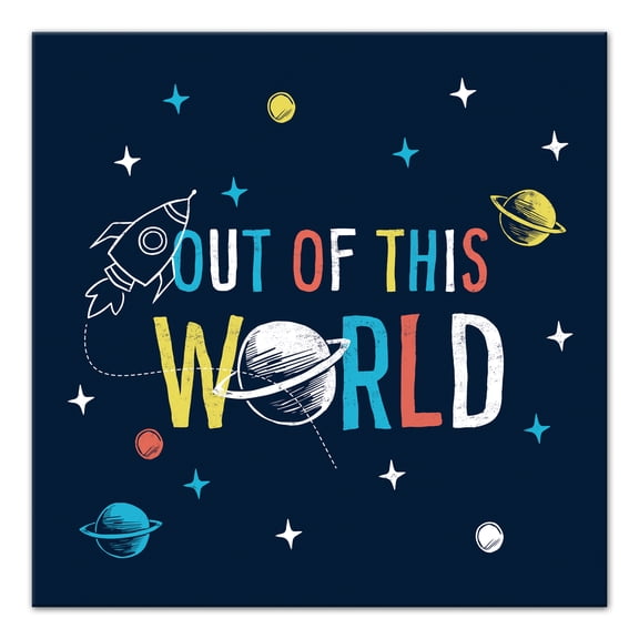 Creative Products Out Of This World 24x24 Canvas Wall Art