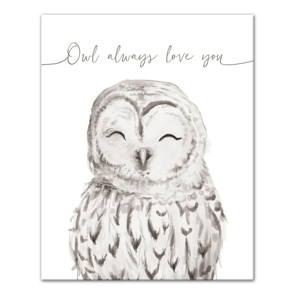 Creative Products Owl Always Love You 16x20 Canvas Wall Art