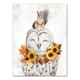 thumbnail image 1 of Creative Products Owl And Squirrel 30 x 40 Canvas Wall Art, 1 of 4