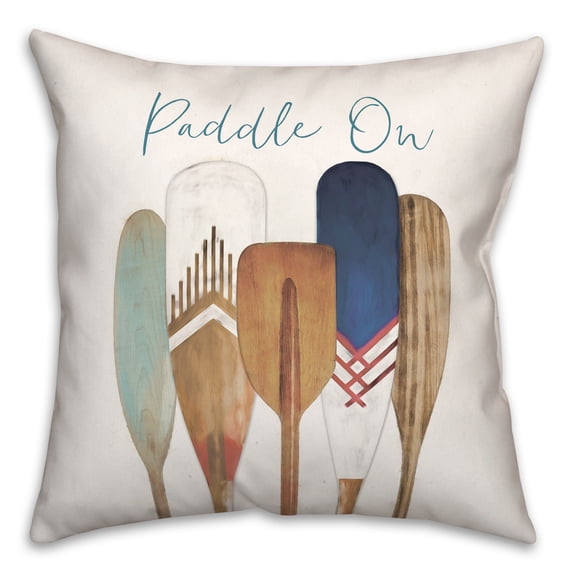 Creative Products Paddle On 20 x 20 Spun Poly Pillow