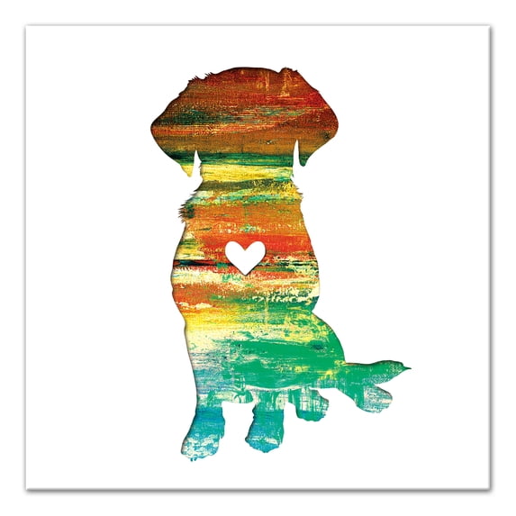Creative Products Paint Silhouette Lab 30 x 30 Canvas Wall Art