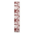 thumbnail image 1 of Creative Products Painted Abstract Red 16x72 Poly Twill Table Runner, 1 of 3