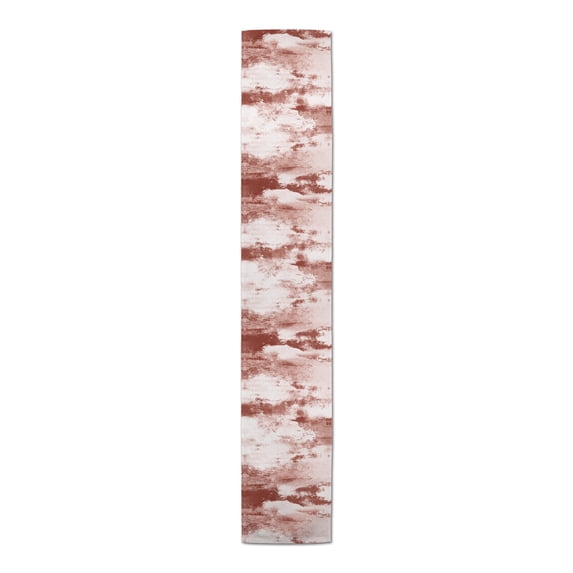 Creative Products Painted Abstract Rust 16x72 Poly Twill Table Runner