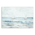 thumbnail image 1 of Creative Products Painted Abstract Seascape 36 x 24 Canvas Wall Art, 1 of 5
