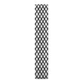 thumbnail image 1 of Creative Products Painted Diamond Pattern Black 16x72 Poly Twill Table Runner, 1 of 3