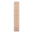 thumbnail image 1 of Creative Products Painted Diamond Pattern Orange 16x90 Poly Twill Table Runner, 1 of 3