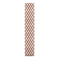 thumbnail image 1 of Creative Products Painted Diamond Pattern Rust 16x90 Poly Twill Table Runner, 1 of 3