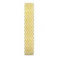 thumbnail image 1 of Creative Products Painted Diamond Pattern Yellow 16x90 Poly Twill Table Runner, 1 of 3