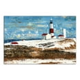 thumbnail image 1 of Creative Products Painted Lighthouse 24x36 Canvas Wall Art, 1 of 5