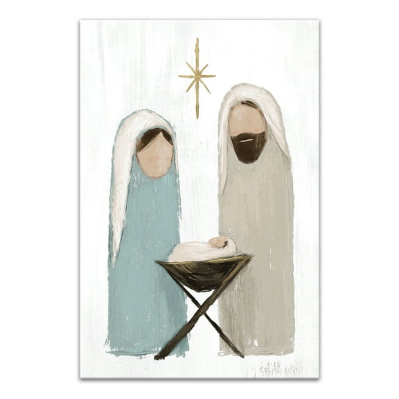 Creative Products Painted Nativity 6 20 x 30 Canvas Wall Art