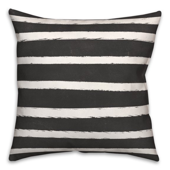 Creative Products Painted Stripes 16 x 16 Spun Poly Pillow
