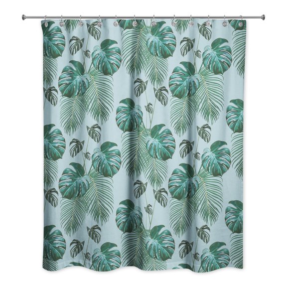 Creative Products Palm Pattern 1 71x74 Shower Curtain