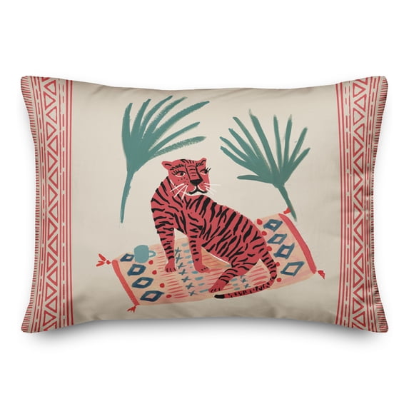 Creative Products Palm Tiger 14x20 Indoor / Outdoor Pillow