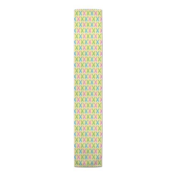 Creative Products Pastel Bunny Tail 16x72 Cotton Twill Table Runner