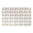 thumbnail image 1 of Creative Products Pastel Floral Rabbits 21 x 34 Bath Mat, 1 of 1