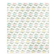thumbnail image 1 of Creative Products Pastel Rabbits 50x60 Sherpa Fleece Blanket, 1 of 3