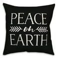 thumbnail image 1 of Creative Products Peace on Earth 16x16 Indoor / Outdoor Pillow, 1 of 1