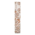 thumbnail image 1 of Creative Products Peachy Flower Pattern 3 16 x 72 Poly Twill Table Runner, 1 of 3