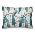 thumbnail image 1 of Creative Products Peacock In Floral Branches 3 14 x 20 Spun Poly Pillow, 1 of 3