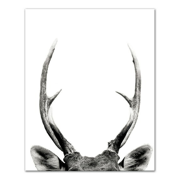 Creative Products Peeking Deer 16x20 Canvas Wall Art