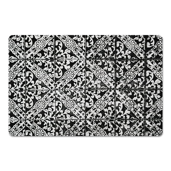 Creative Products Photo Tile Black 27x18 Floor Mat
