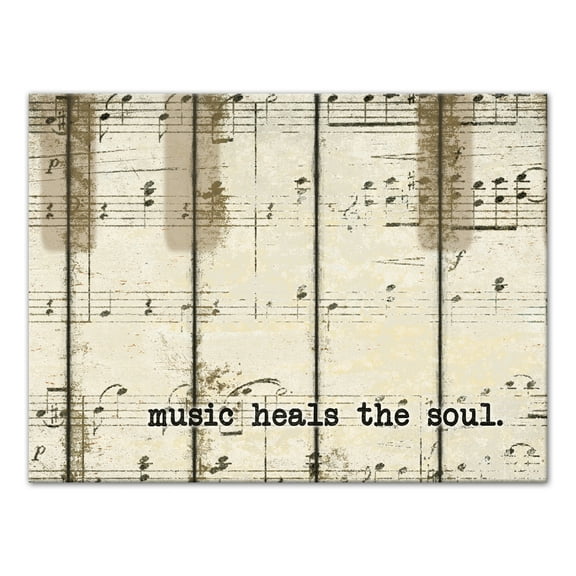 Creative Products Piano Keys Music 18x24 Canvas Wall Art