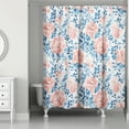 thumbnail image 1 of Creative Products Pink And Blue Soft Peonies  71x74 Shower Curtain, 1 of 2