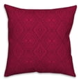 thumbnail image 1 of Creative Products Pink Boho Tribal 18x18 Spun Poly Pillow, 1 of 2
