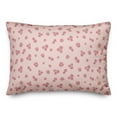 thumbnail image 1 of Creative Products Pink Daisy Pattern 20 x 14 Spun Poly Pillow, 1 of 3