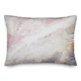 thumbnail image 1 of Creative Products Pink Marble 14x20 Spun Poly Pillow, 1 of 2