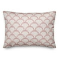 thumbnail image 1 of Creative Products Pink Scallops 20 x 14 Indoor / Outdoor Pillow, 1 of 3