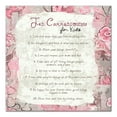 thumbnail image 1 of Creative Products Pink Ten Commandments 24x24 Canvas Wall Art, 1 of 5